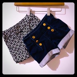 2t girls shorts bundle